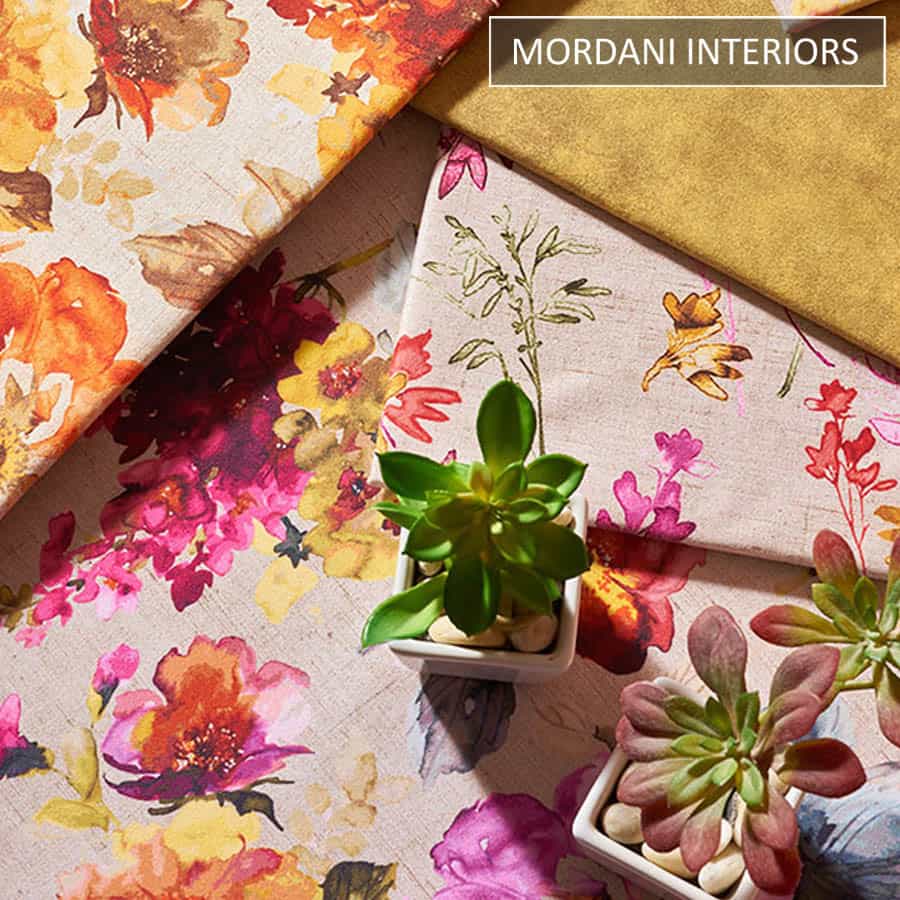 Vigo 4 Floral Upholstery
